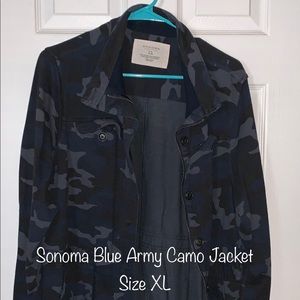 Women’s Blue Army Jacket